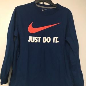 Kids long sleeve Nike shirt